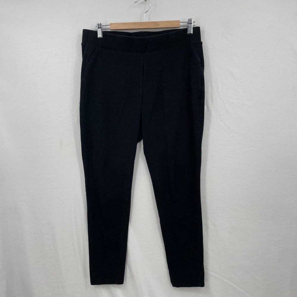 Torrid Womens Black Pull On Leggings Pockets Size‎ 2 Plus Size Stretch Tapered